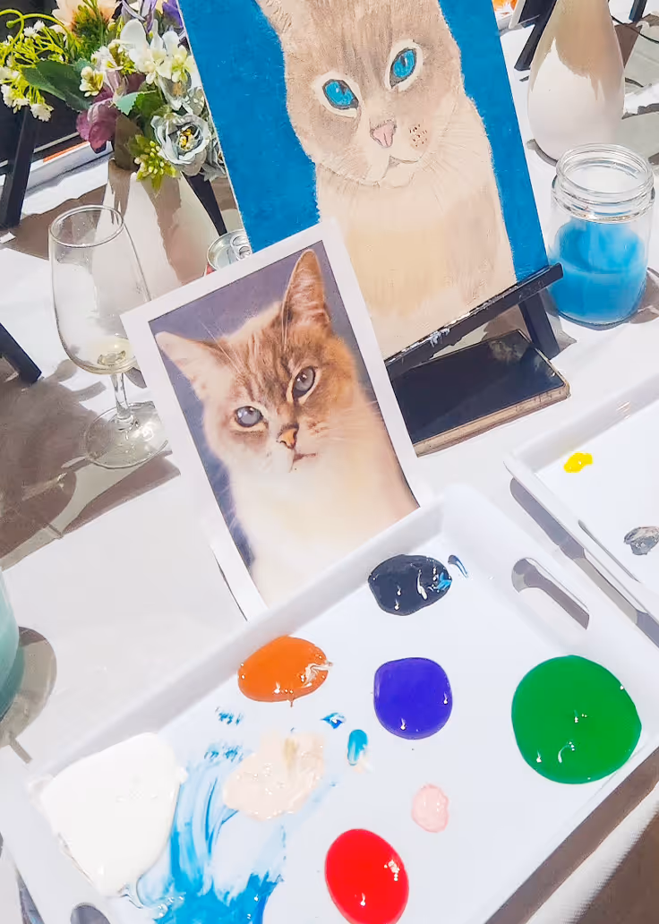 Paint & Sip | Technique Training | Newcastle | The Ellen Grace Atelier