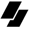 Image of a logo in black and white.