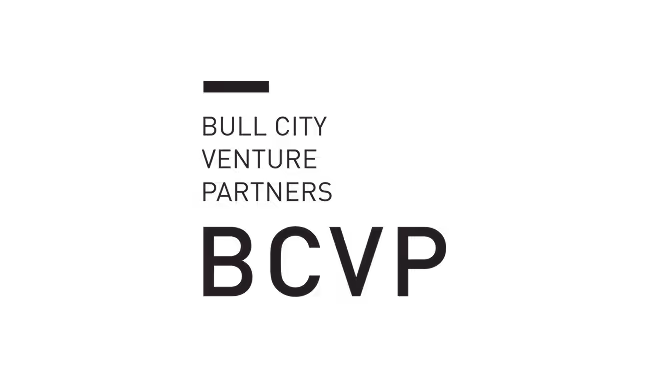 Bull City Venture Partners logo with BCVP initials on black background.