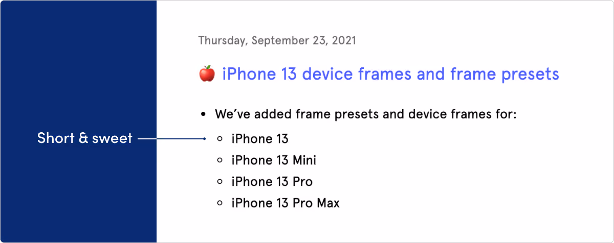 Figma release notes example