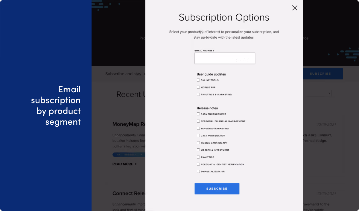 MX release notes example