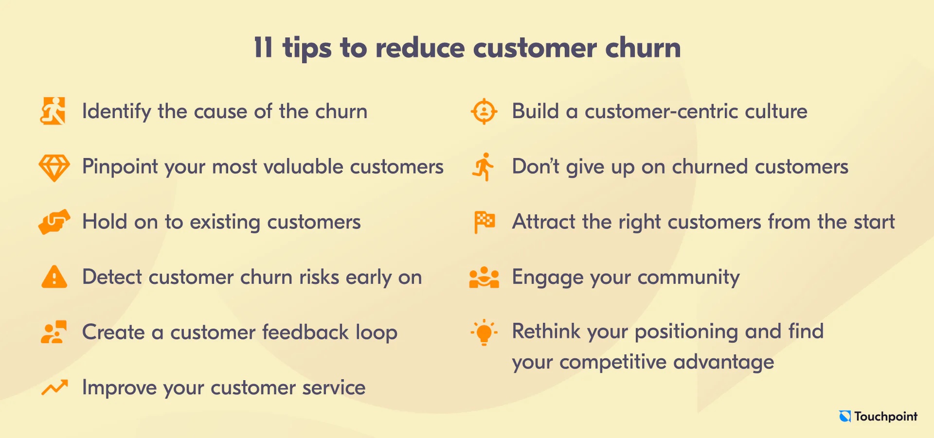 11 tips to reduce customer churn