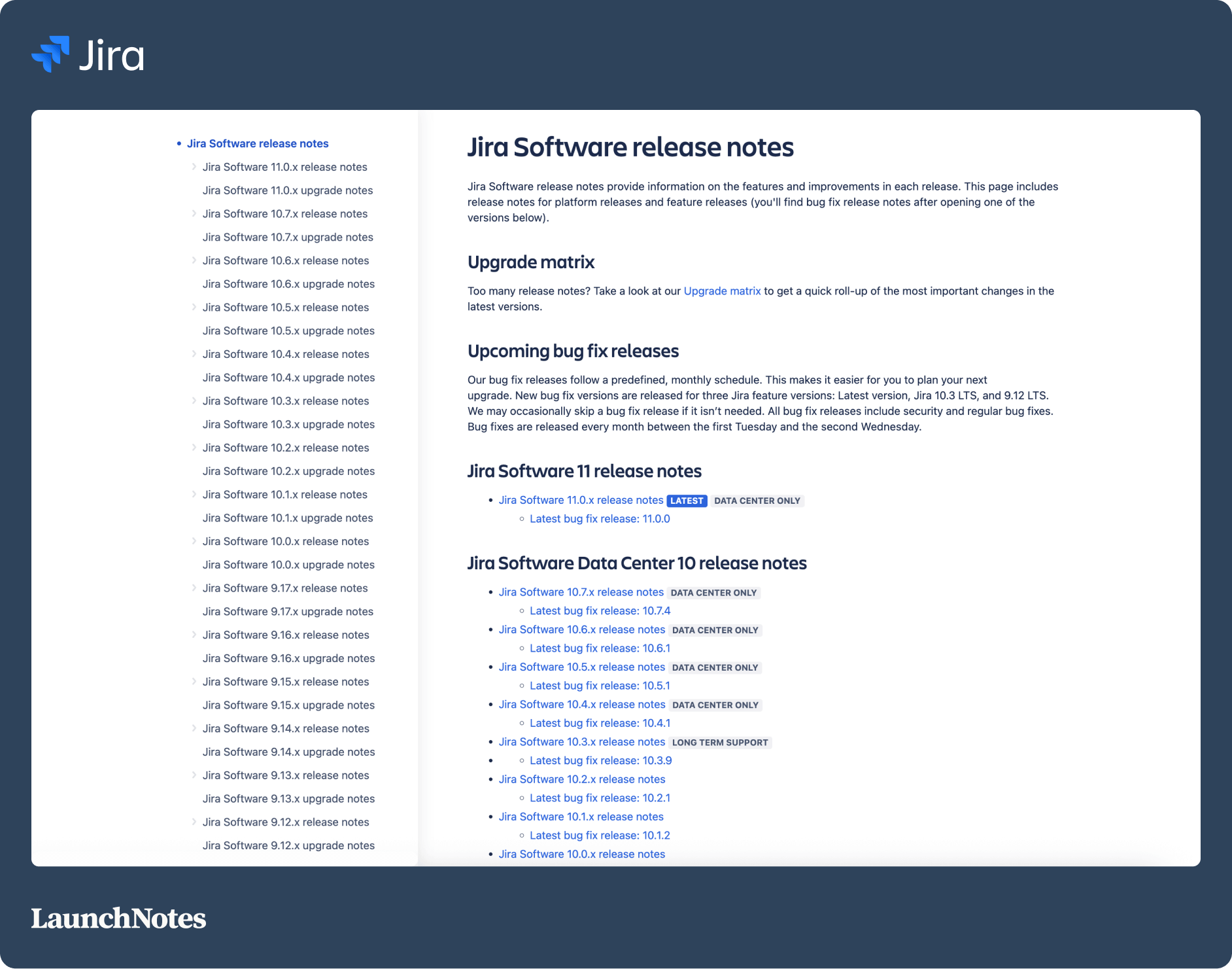 Atlassian: User-Centric Release Notes