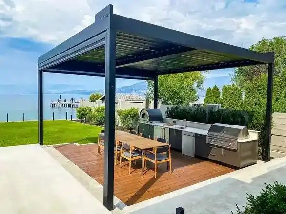 Louvered Roof Pergolas