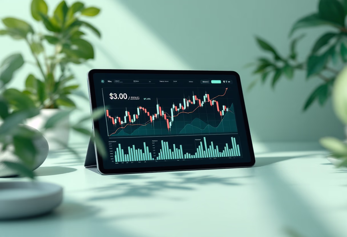 image of financial charts