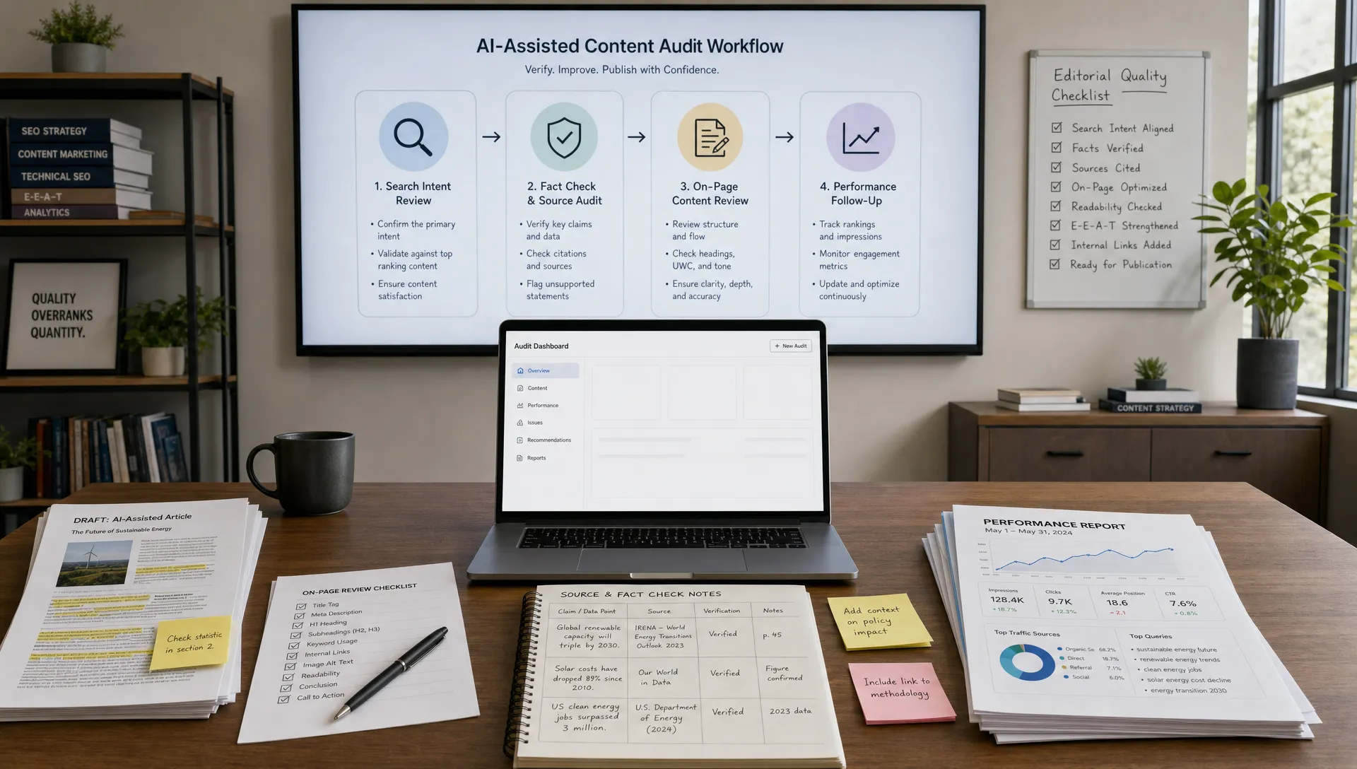 How to Audit Your AI Content for SEO Quality — AIMarketer Hub