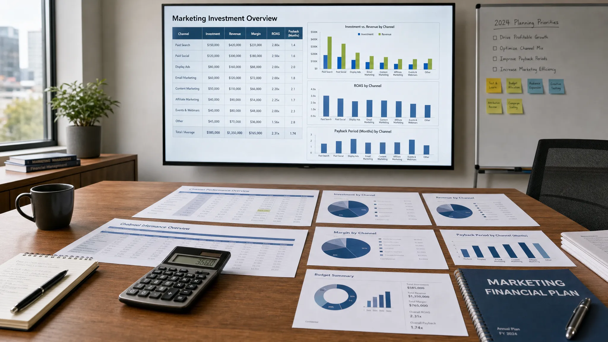 Marketing ROI Calculator Guide for Smarter Budget Decisions — AIMarketer Hub