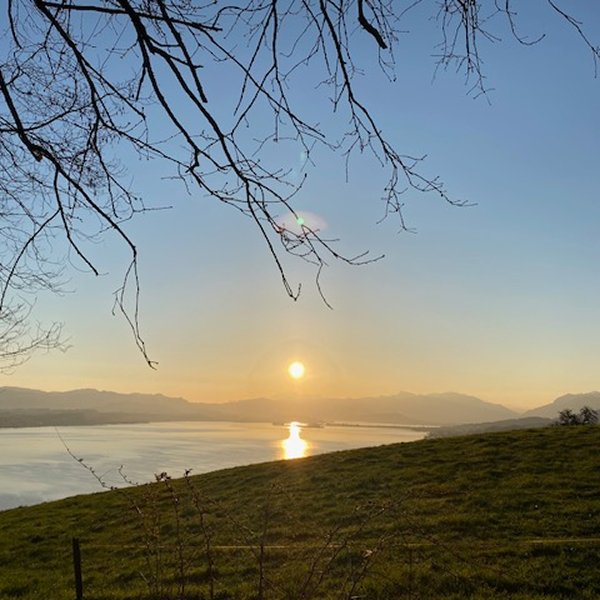 Sonnenuntergang am See