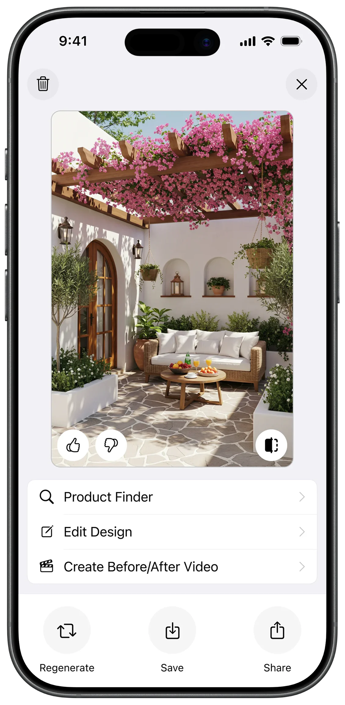 Interior redesign
