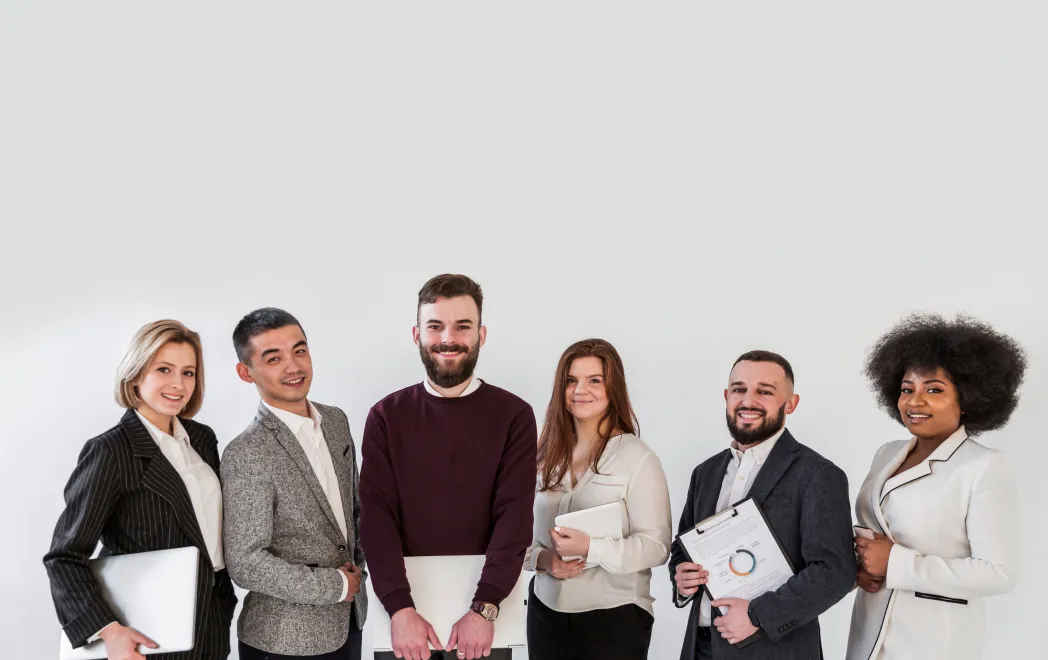 Employees together