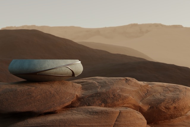Red Desert campaign photography, Morpho by Tomorrowland collection.