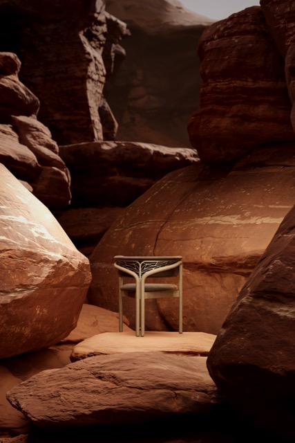 Red Desert campaign photography, Morpho by Tomorrowland collection.