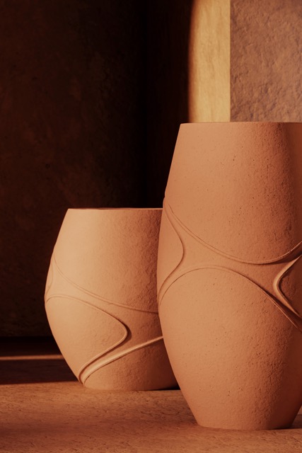 Red Desert campaign photography, Morpho by Tomorrowland collection.