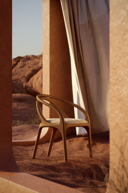 Red Desert campaign photography, Morpho by Tomorrowland collection.