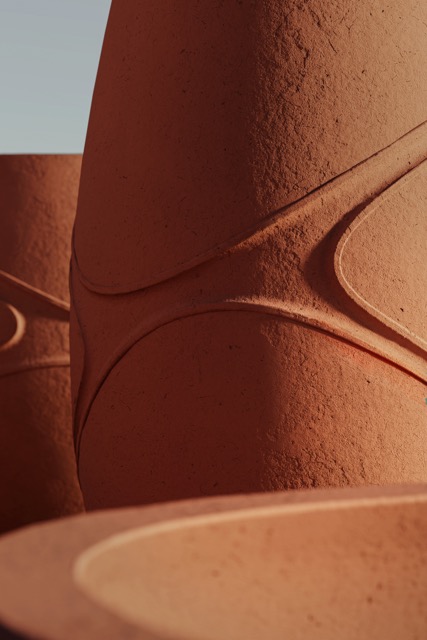 Red Desert campaign photography, Morpho by Tomorrowland collection.