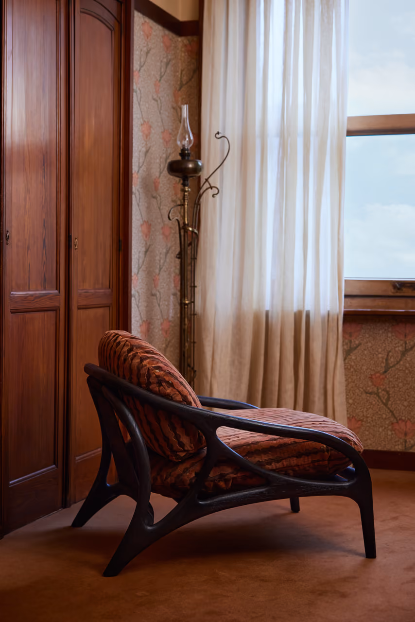 Art Nouveau interior detail, Horta House project.