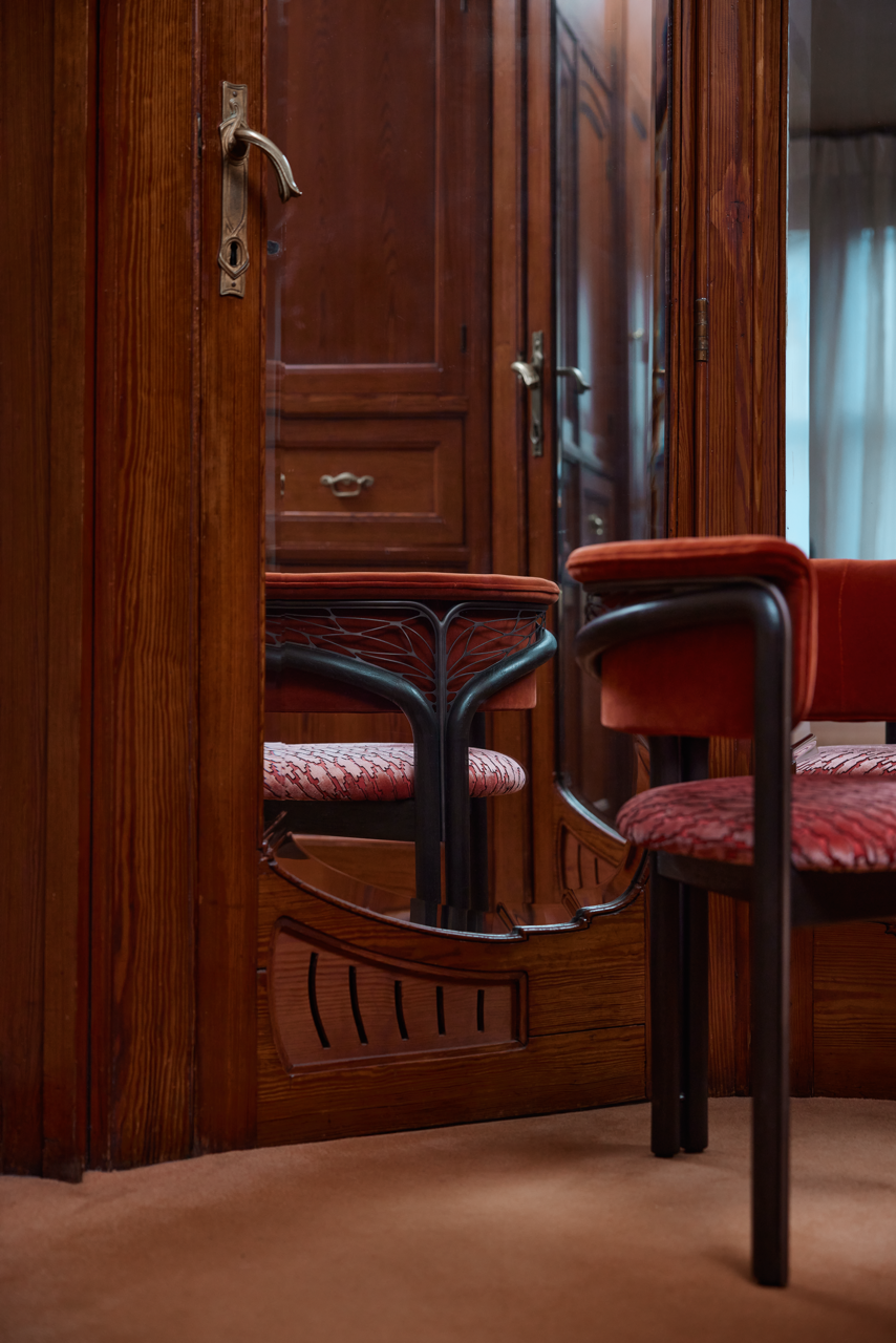 Art Nouveau interior detail, Horta House project.