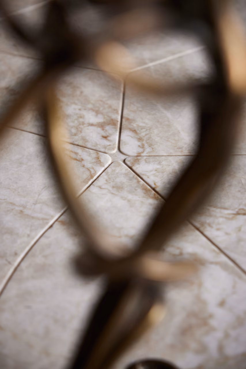 Marble floor detail, Horta House project.