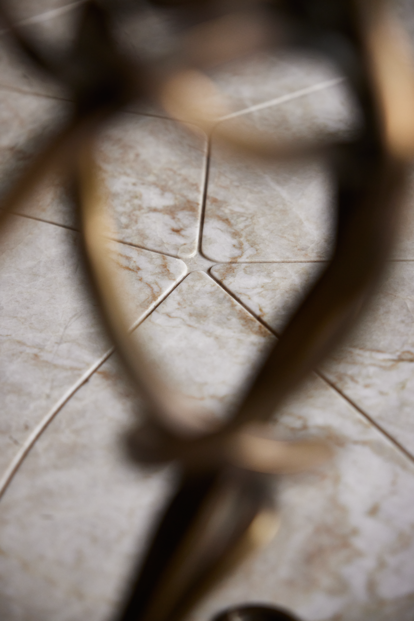Marble floor detail, Horta House project.