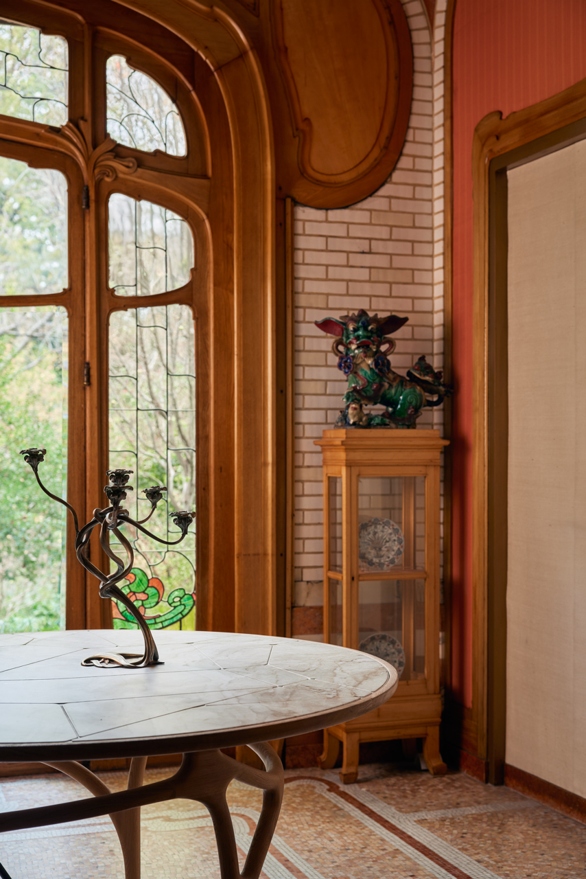 Art Nouveau interior detail, Horta House project.