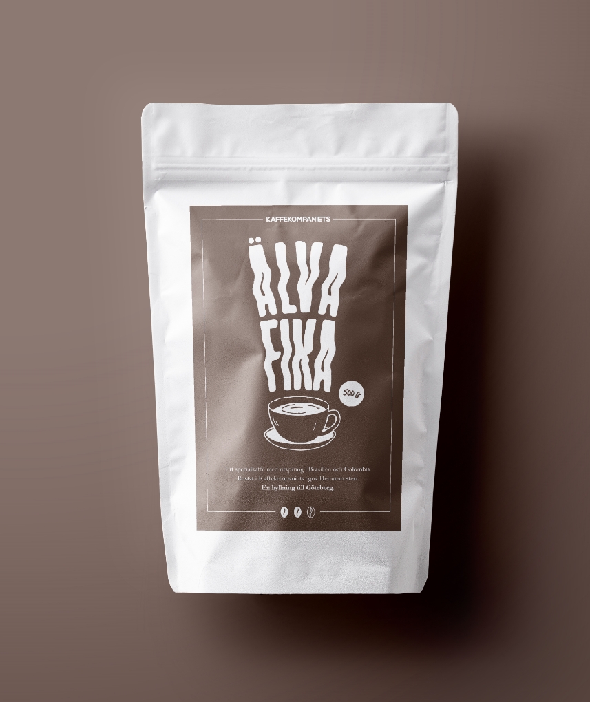 Kaffepåse Älva fika från Kaffekompaniet.
