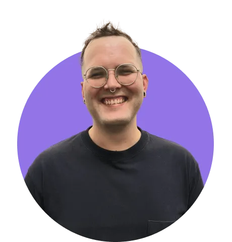 Man smiling