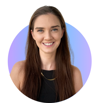 Woman smiling