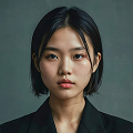 Portrait of a young woman