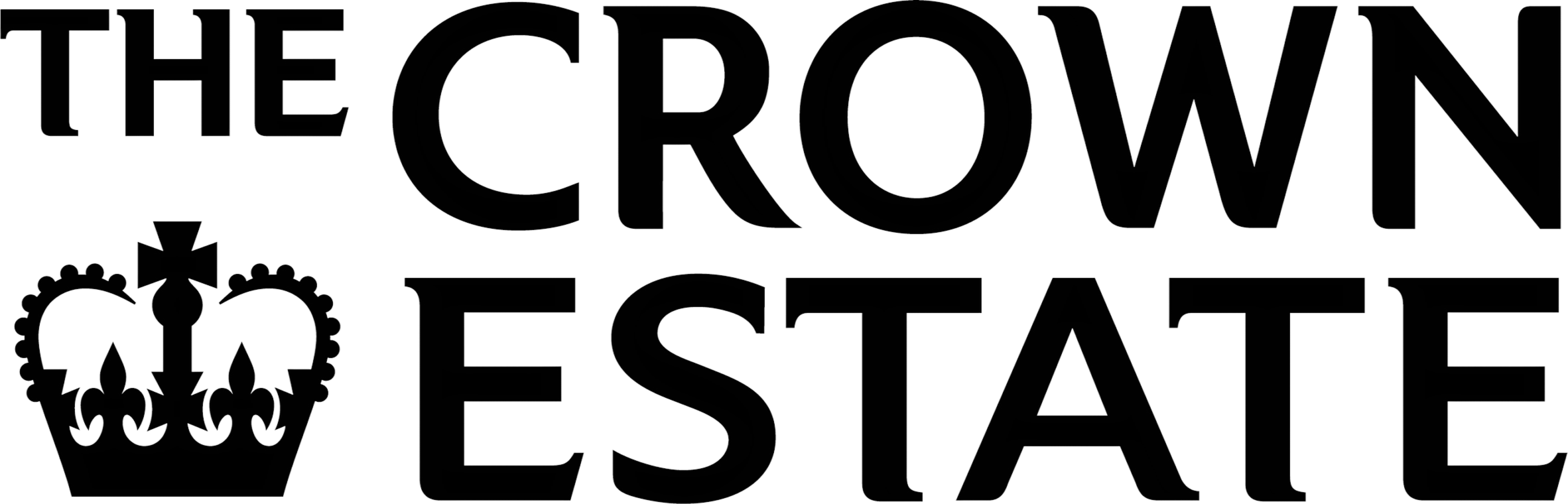 The Crown Estate logo with a stylized crown icon to the left of the text.