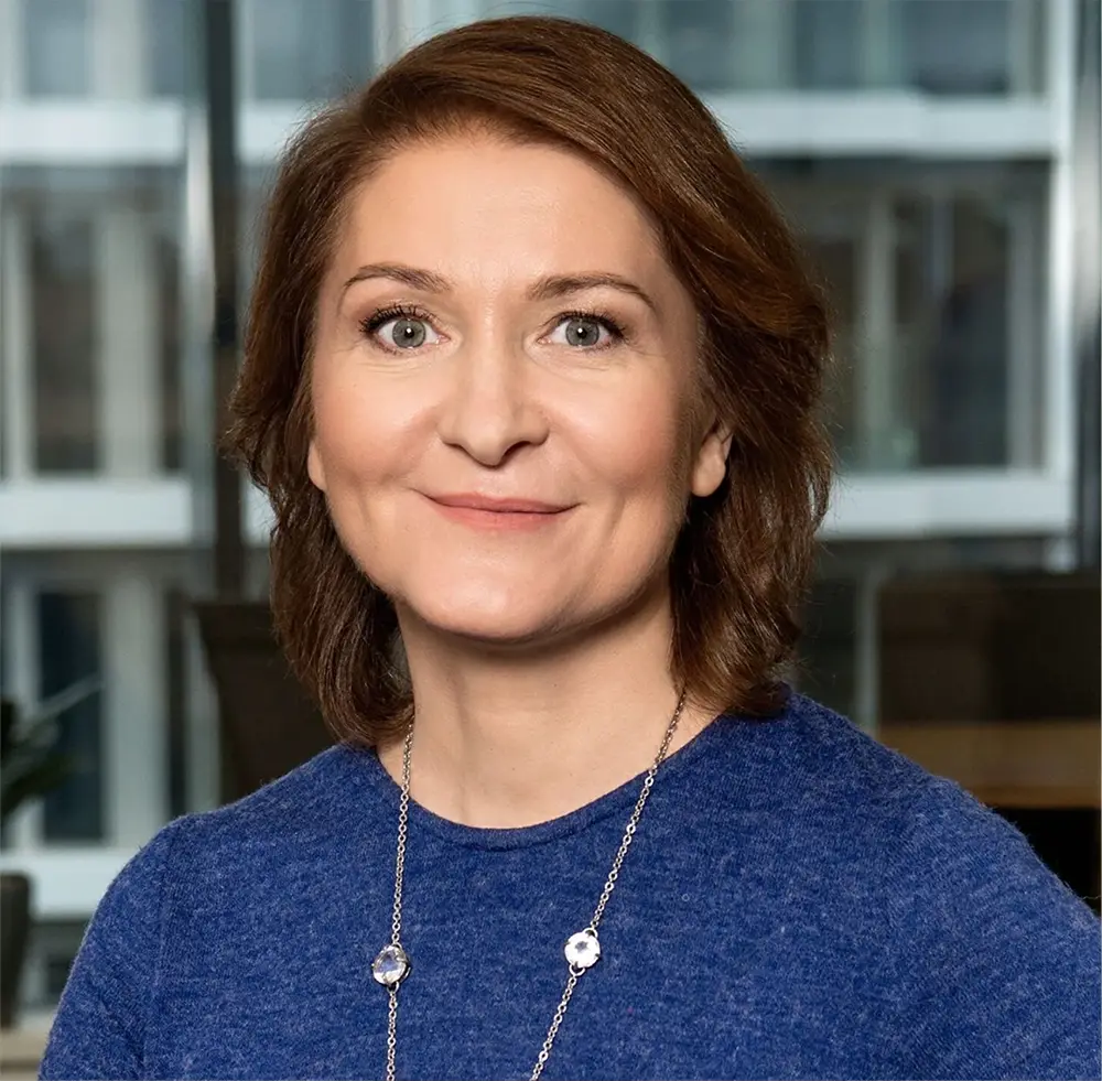 Porträt von Ganna Pidgorna, Führungskräfte-Coach im Good Change Netzwerk