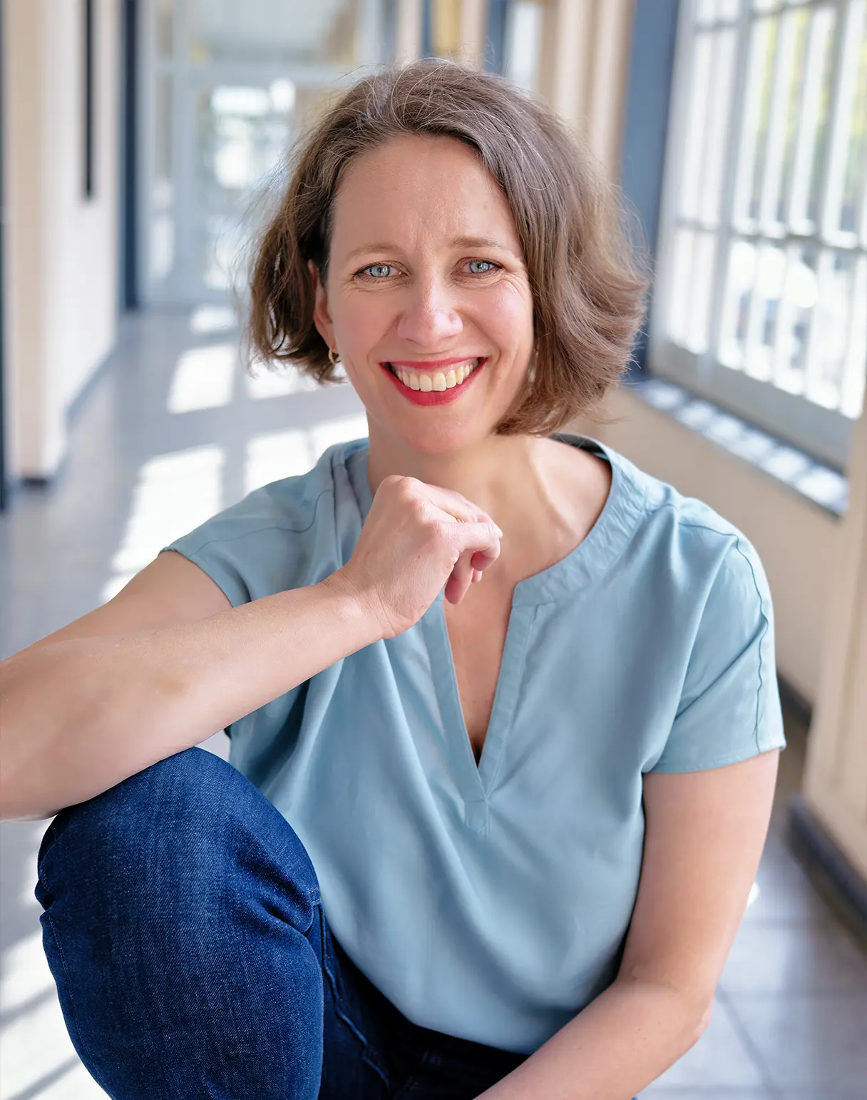 ärbel Becker von Good Change, Porträt auf der Über-mich-Seite