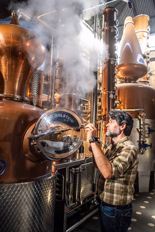 De Cort Distillery Distilleren