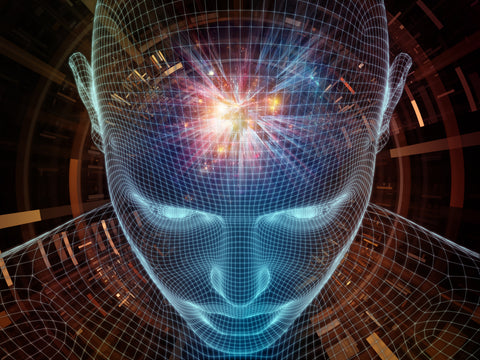 Computer generated image of activated pineal gland