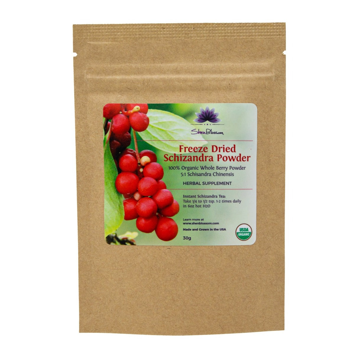 Organic Freeze Dried Schizandra Powder
