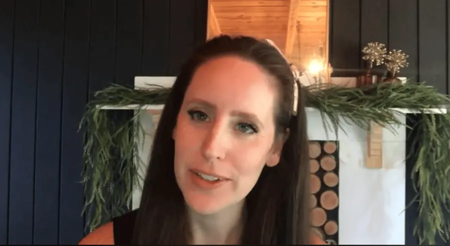 Portrait of Mandie Stallings who is a customer of blushield