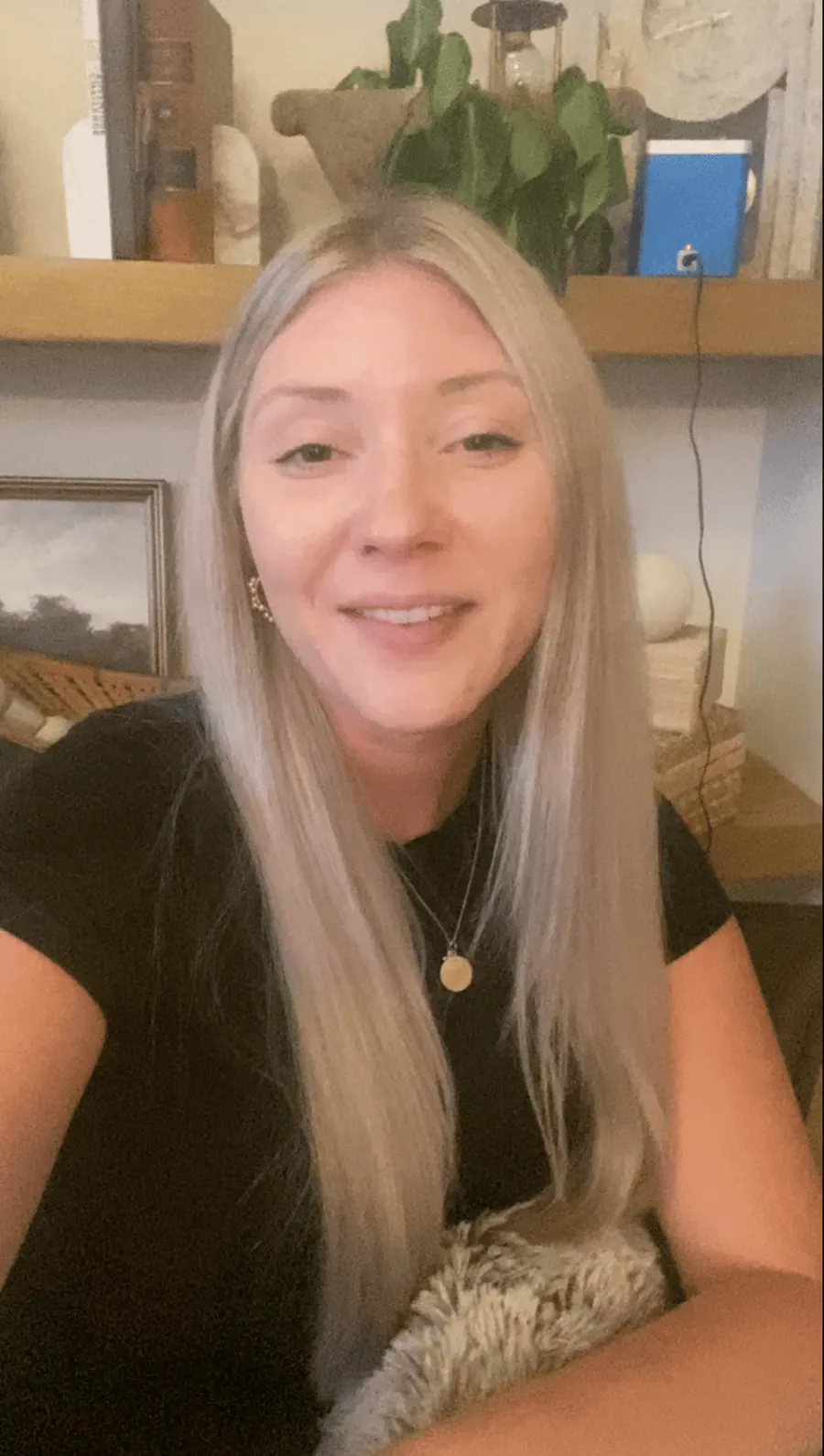 Portrait of Danae Good who is a customer of blushield