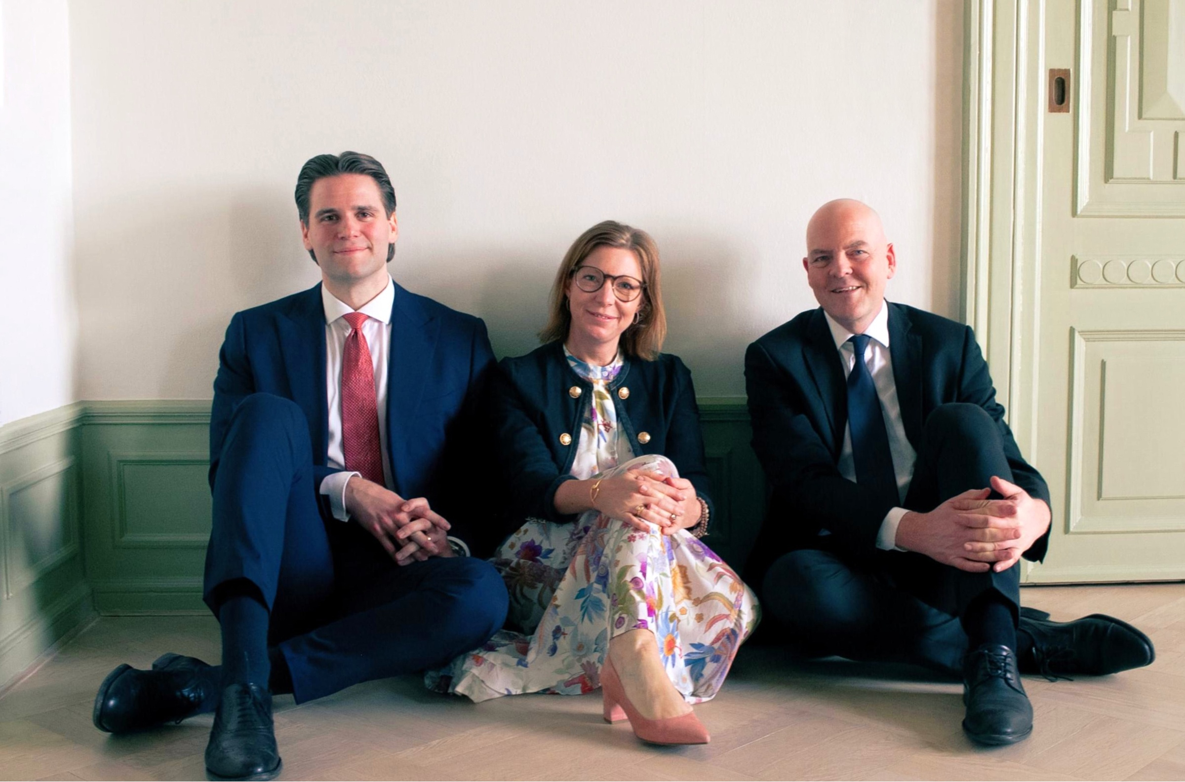 The three CopperTree partners seated together in a bright room