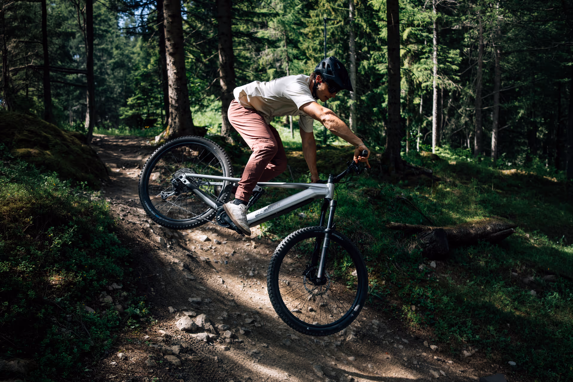 Durok Bike auf dem Trail