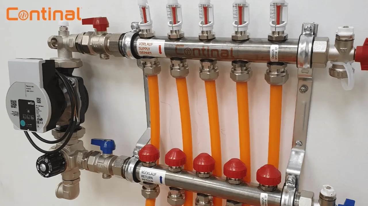 Continal® manifold installation