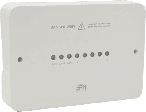 EPH wiring centre: 5 zone