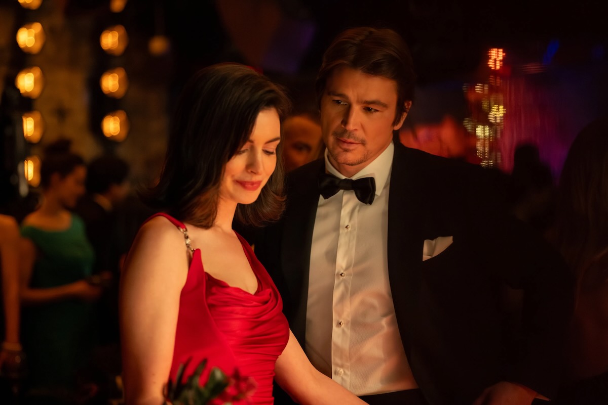 A scene from "Verity," 2026, with Anne Hathway and Josh Hartnett.