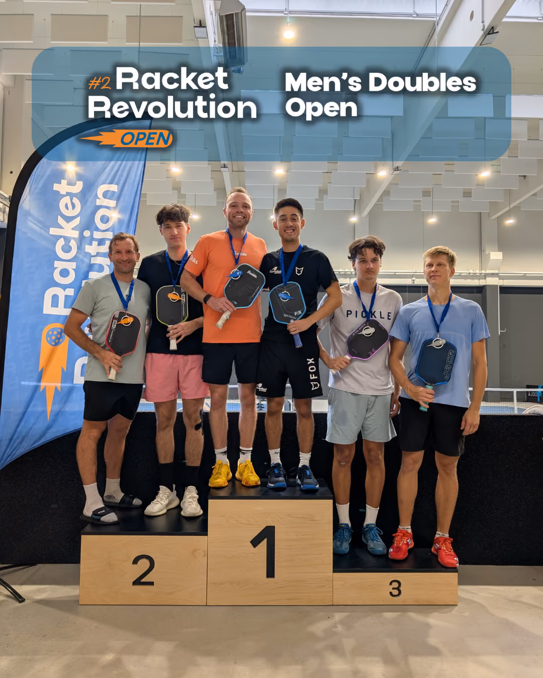 Men's Doubles Open @ 2. Racket Revolution Open