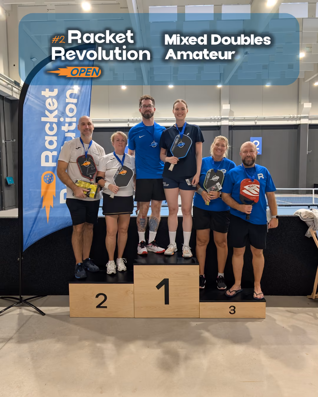 Mixed Doubles Amateur @ 2. Racket Revolution Open
