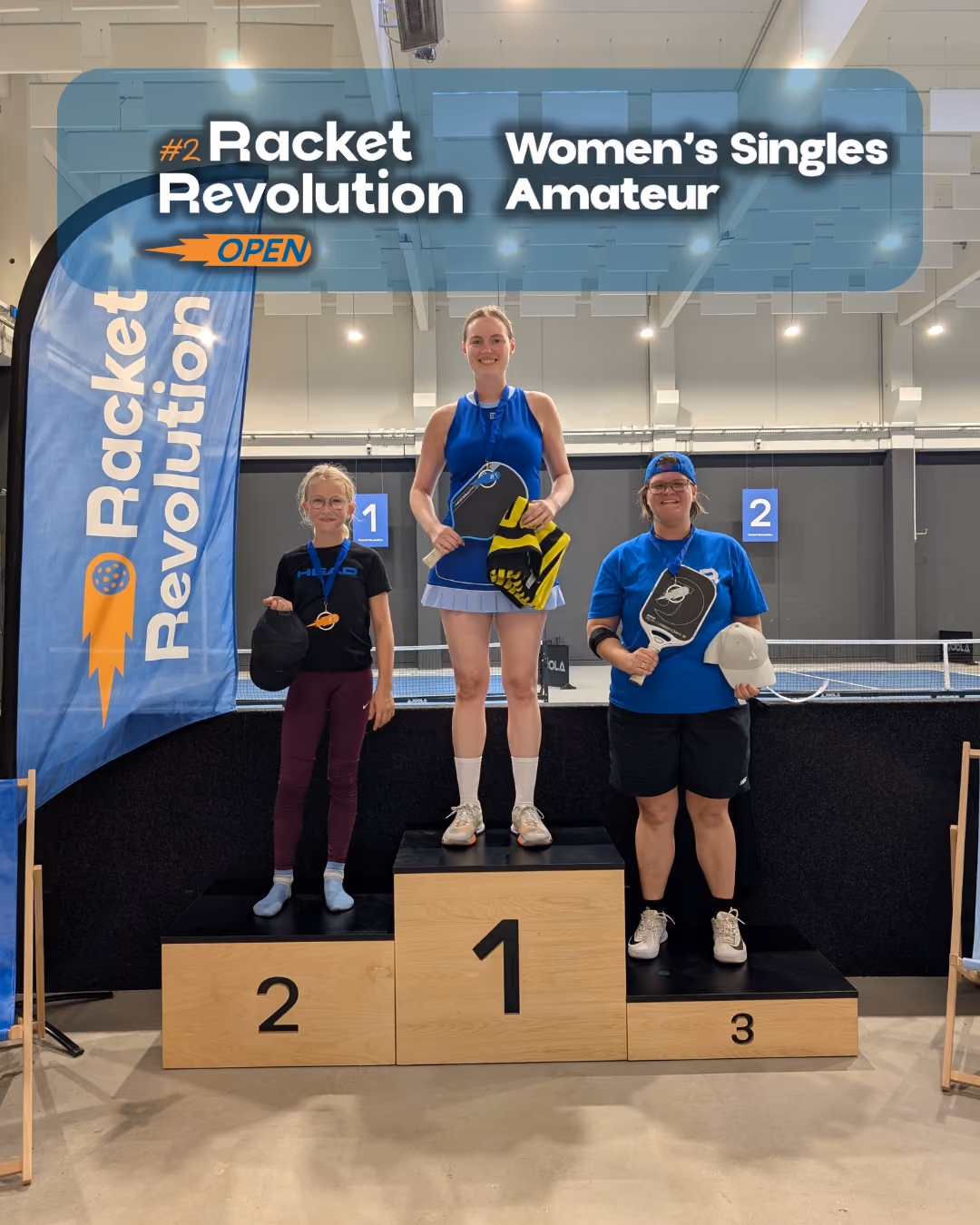 Women's Singles Amateur @ 2. Racket Revolution Open