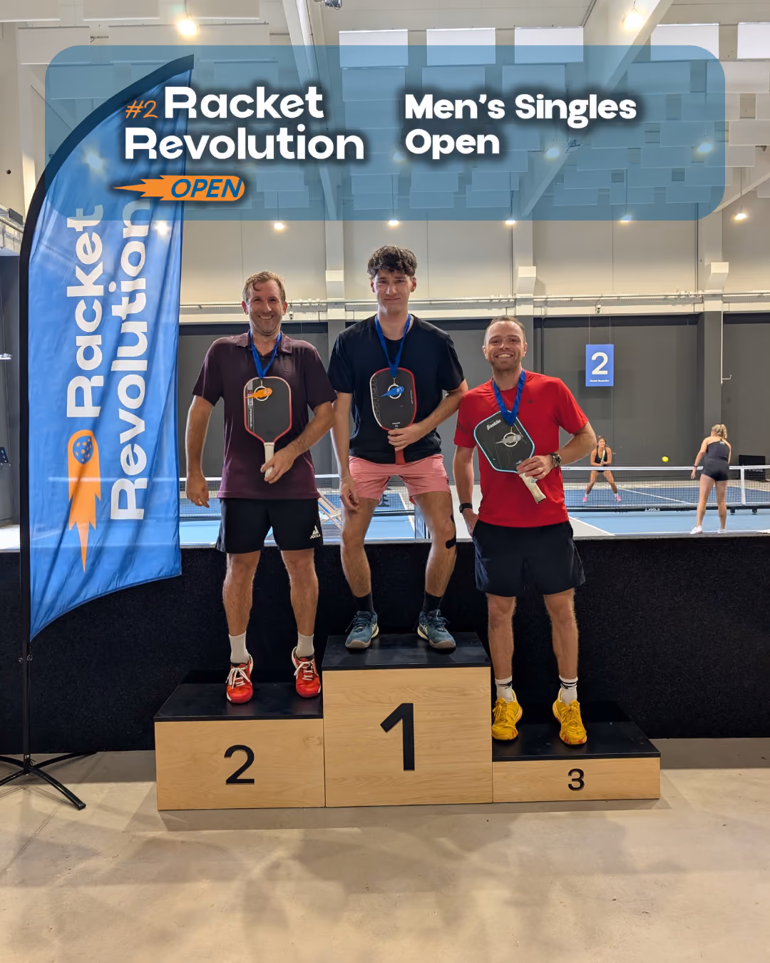 Men's Singles Open @ 2. Racket Revolution Open