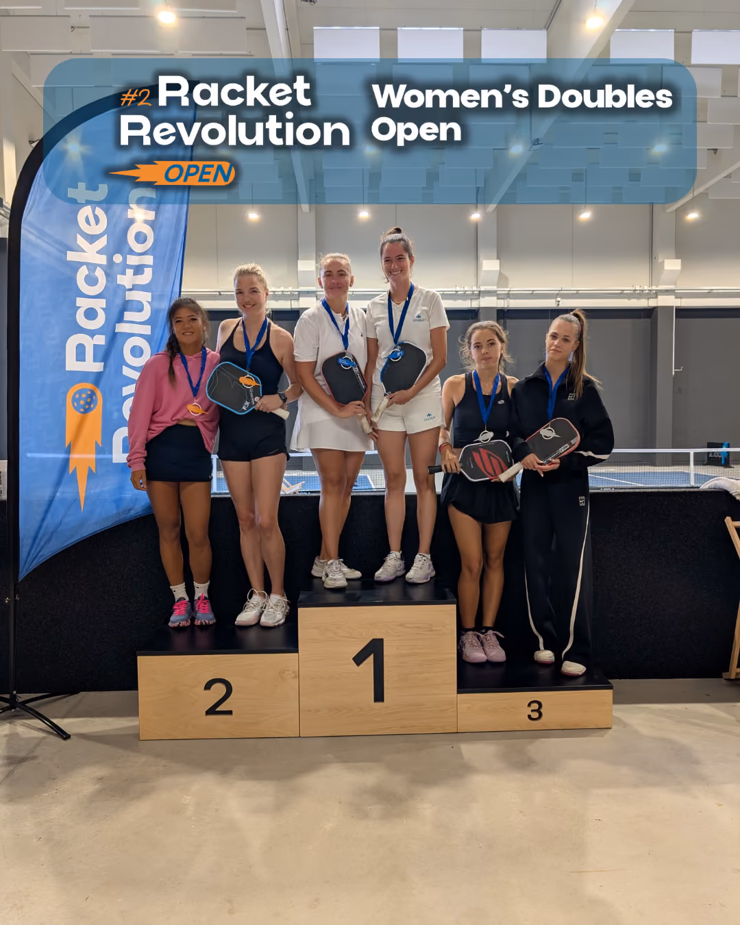 Women's Doubles Open @ 2. Racket Revolution Open