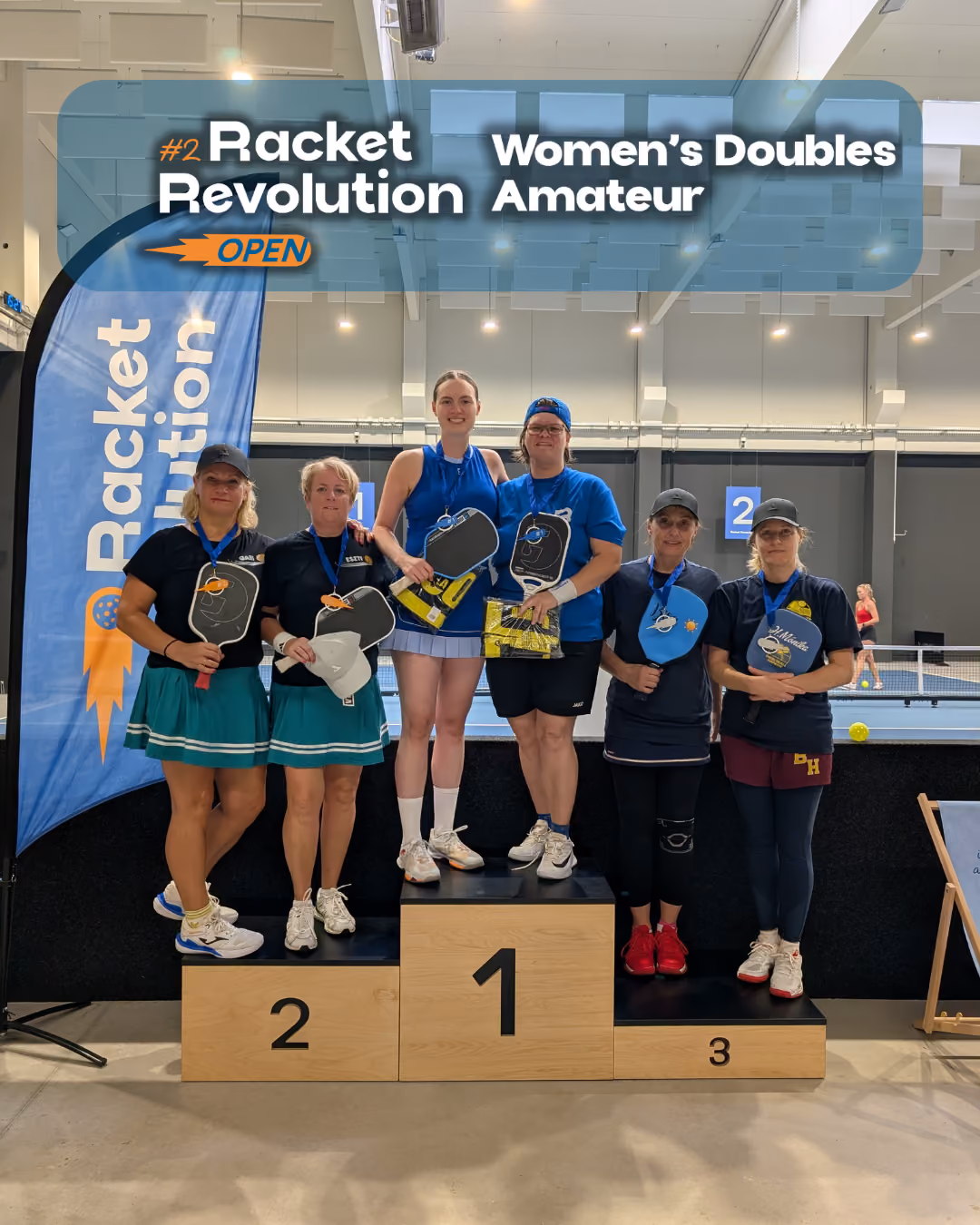 Women's Doubles Amateur @ 2. Racket Revolution Open