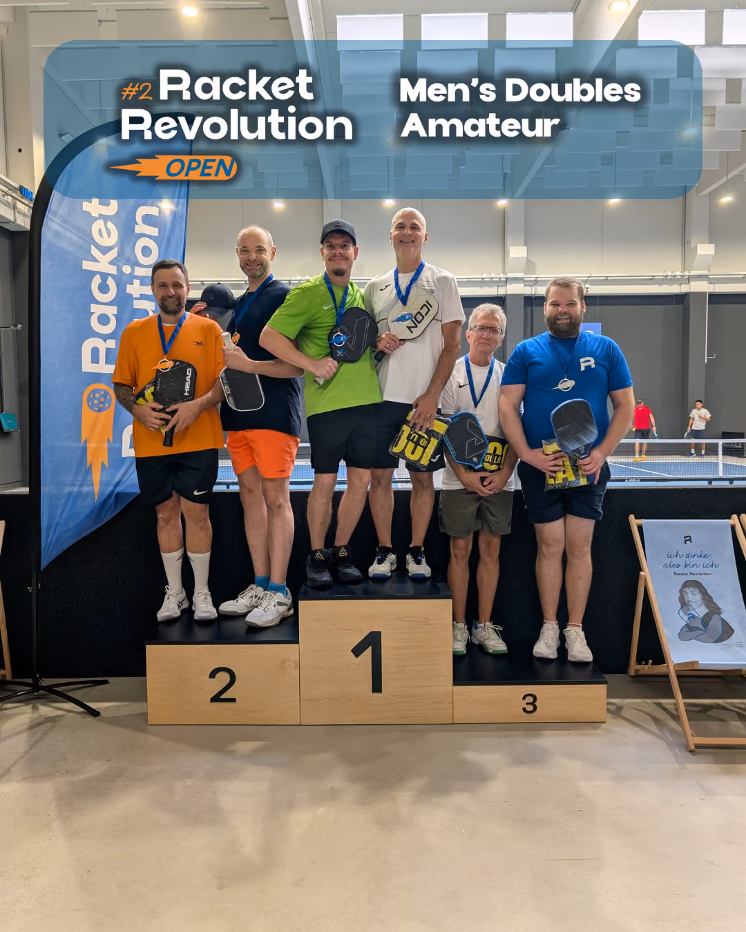 Men's Doubles Amateur @ 2. Racket Revolution Open