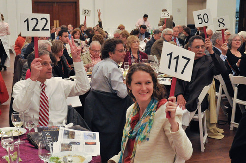 A fundraising auction