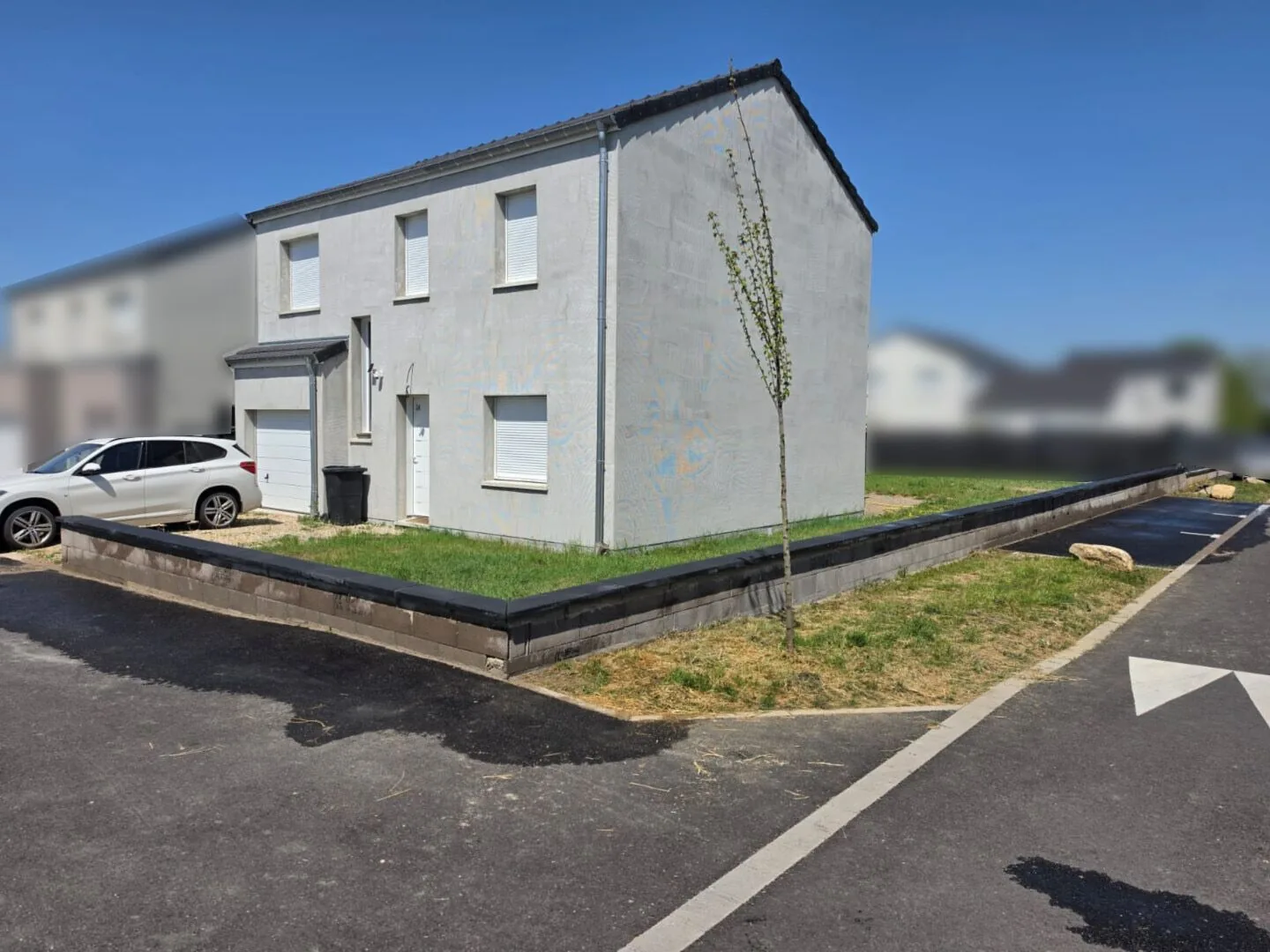 Muret béton, vue d'ensemble